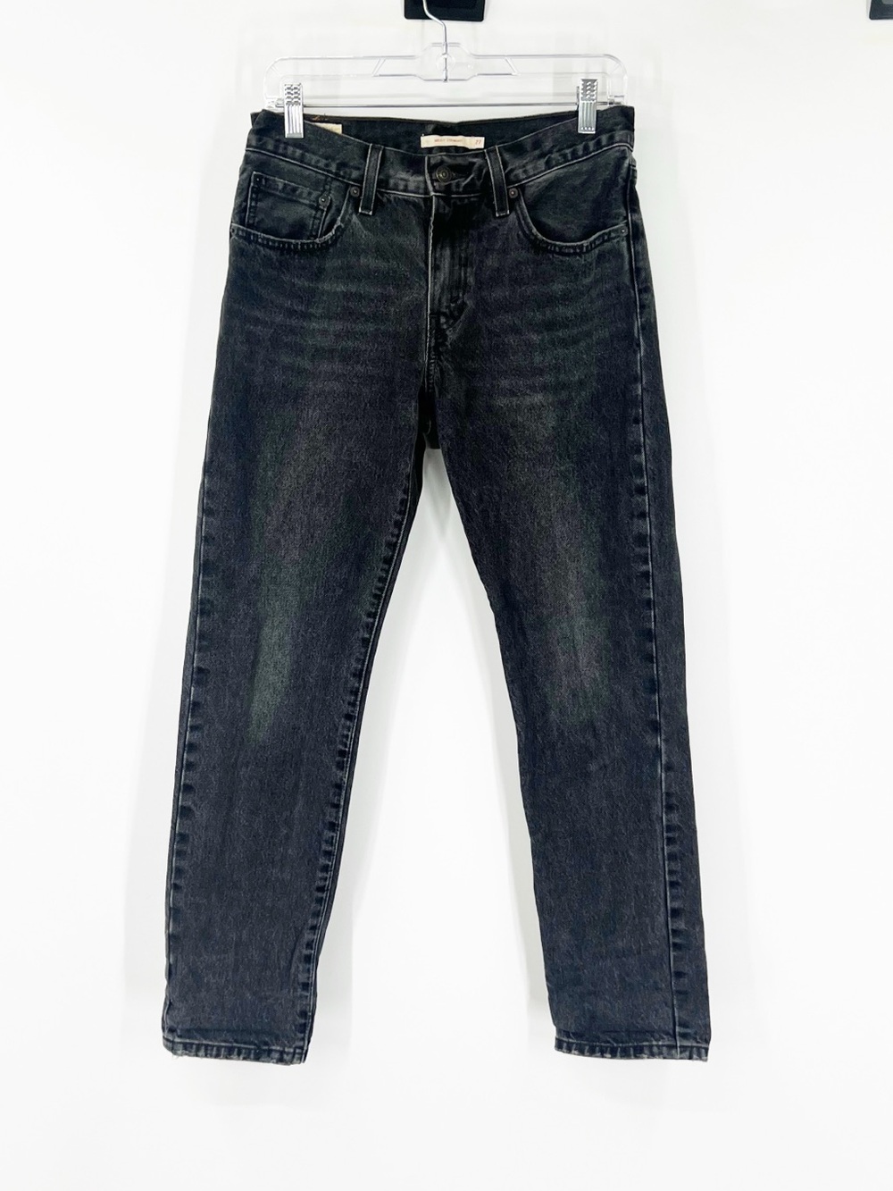 Levi’s Middy Mid-Rise Straight Jeans Black